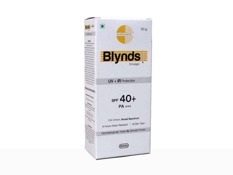 Blynds Emulgel Sunscreen SPF 40+ PA+++ 50g