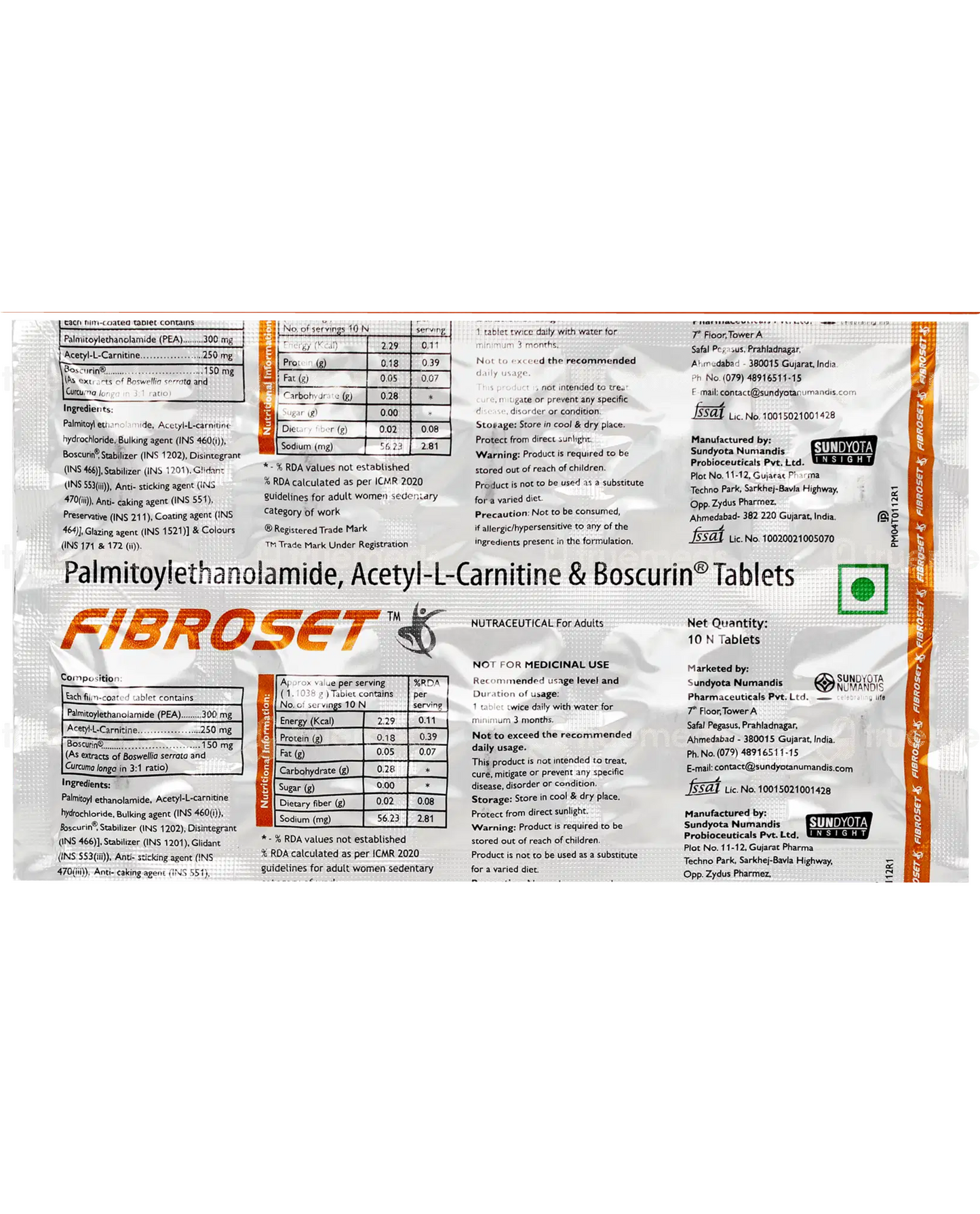 Fibroset Tablet for Joint Health