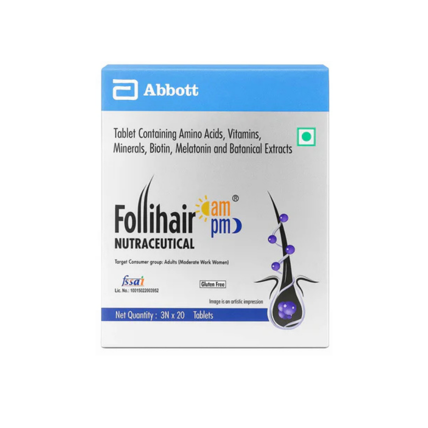 Follihair AM PM Tablet