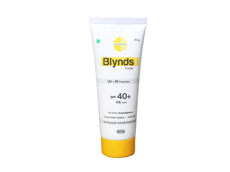 Blynds Emulgel Sunscreen SPF 40+ PA+++ 50g