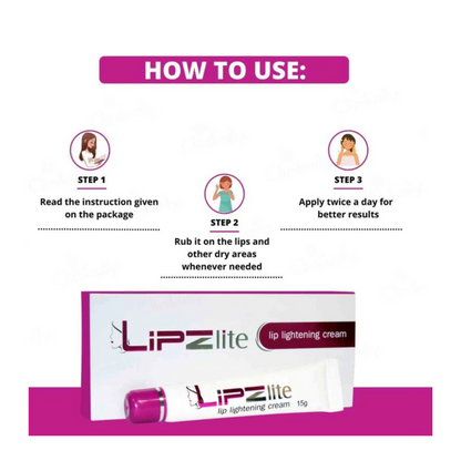 Lipzlite Lip Lightening Cream | 15g